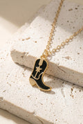 Black Loanstar Kicker Necklace