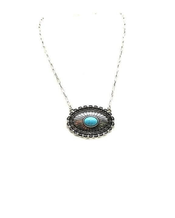 The Creekside Concho Necklace