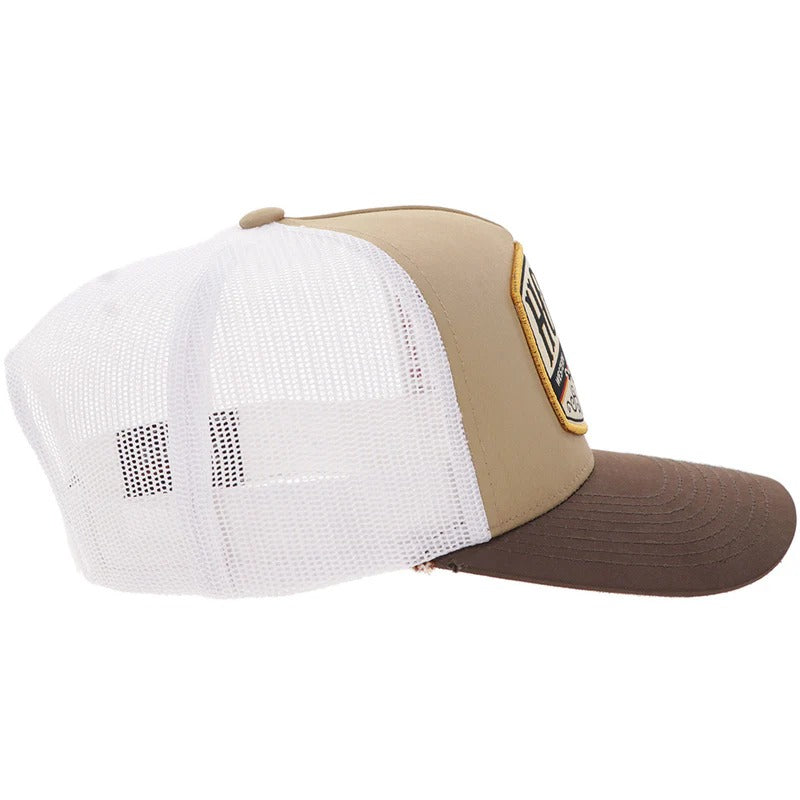 The Bronc Buster Hat by Hooey in Brown/Tan/Wht