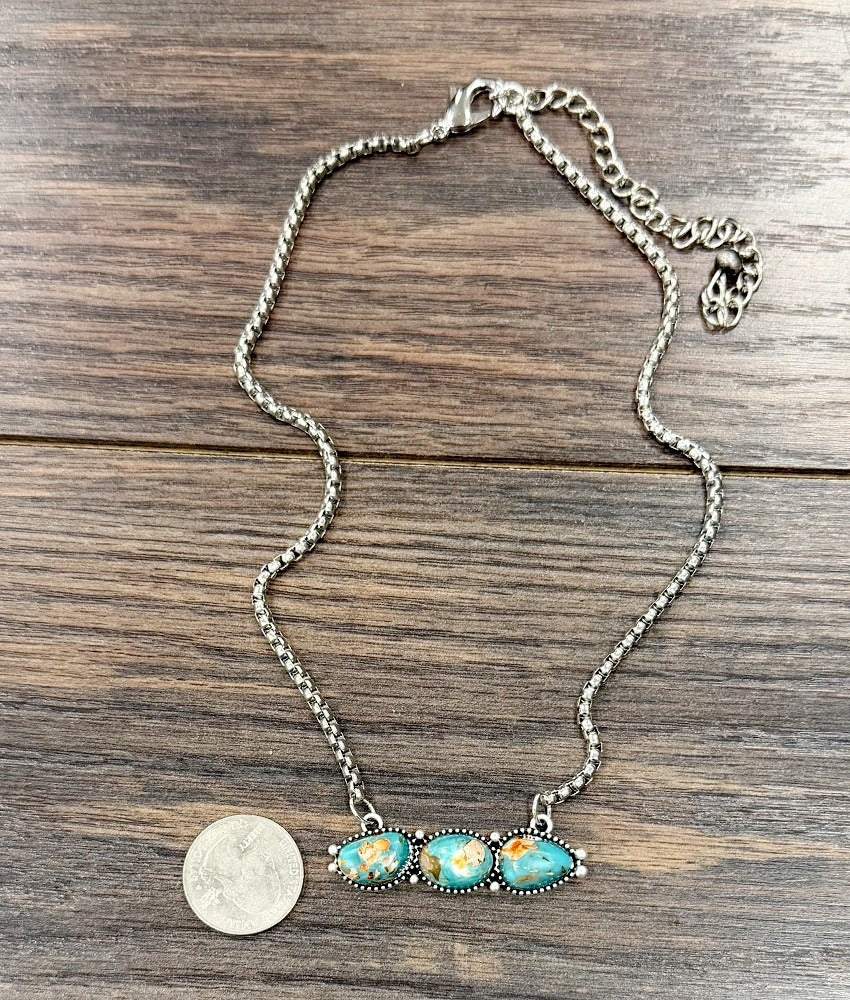 The Western Gemstone Necklace