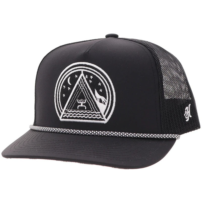 The Moonlight Music Hat by Hooey in Black Out