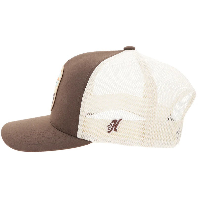 The Cheyenne Hat by Hooey in Brown/Cream
