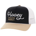 The OG Hat by Hooey in Black/White/Tan