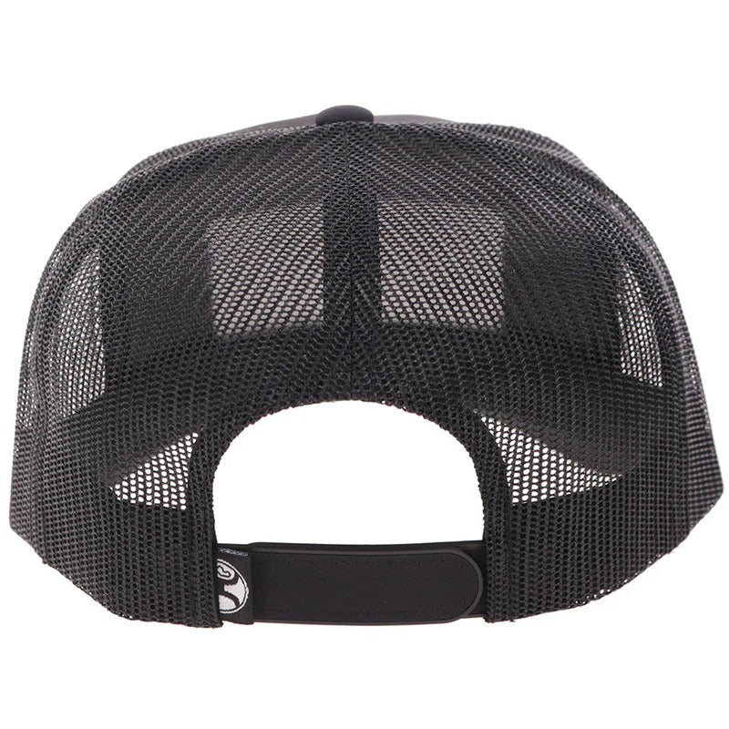 Rank Stock Hat by Hooey in Black/Black NEW