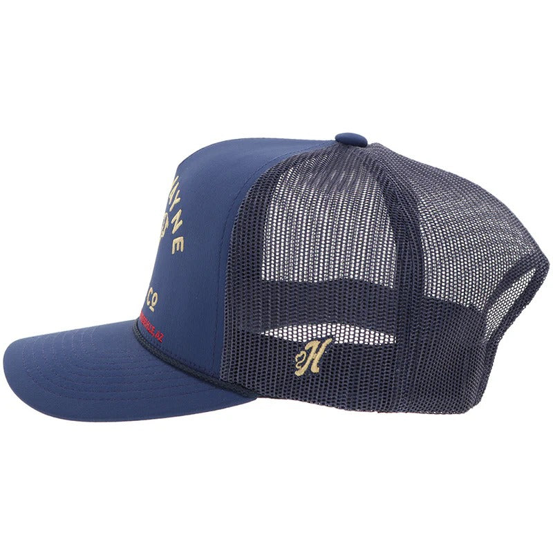 John Wayne Cattle Co. Hat by Hooey Blue/Gold