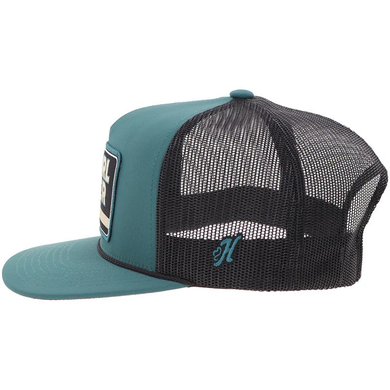 Pearl Beer Hat by Hooey Dk Teal/Blk