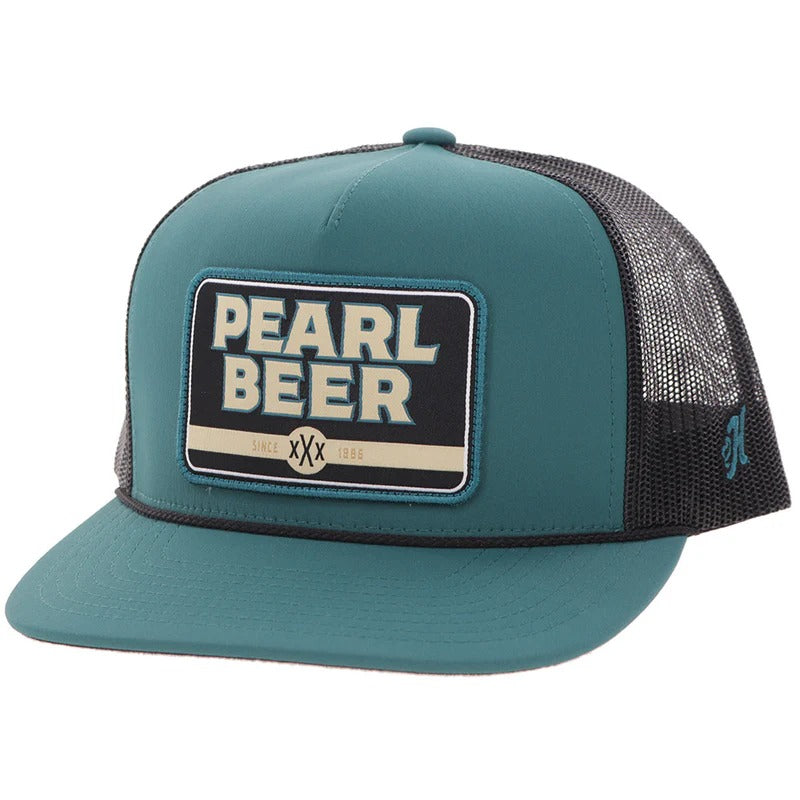 Pearl Beer Hat by Hooey Dk Teal/Blk