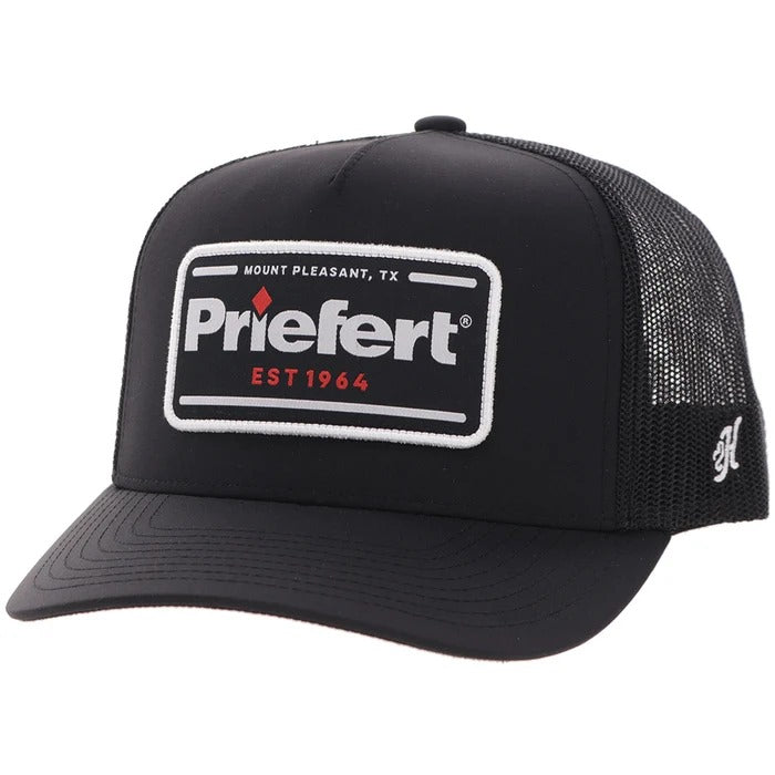 The Priefert Gangsta Hat by Hooey in Blk/Blk
