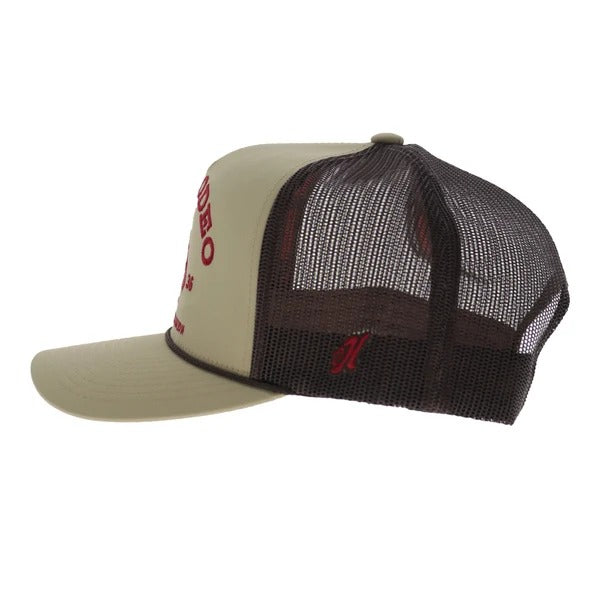 PRCA Hat by Hooey in Tan/Brn