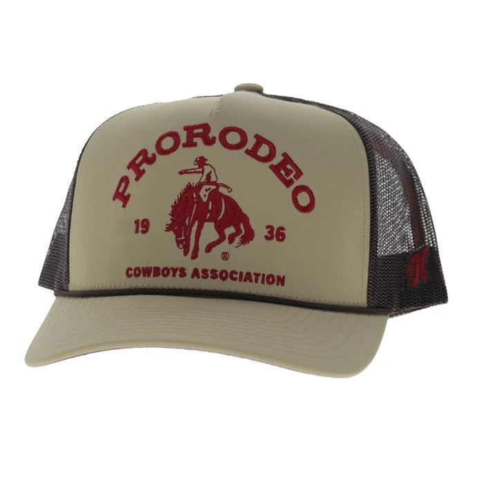 PRCA Hat by Hooey in Tan/Brn