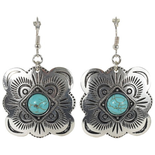 The Concho Canyon Earrings by Justin