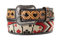 The Flashin' Aces Embroidered Belt