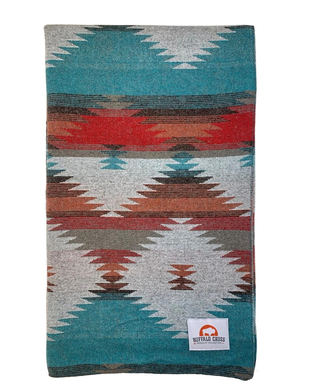 The Grey Diamond Aztec Throw Blanket By Buffalo Cross