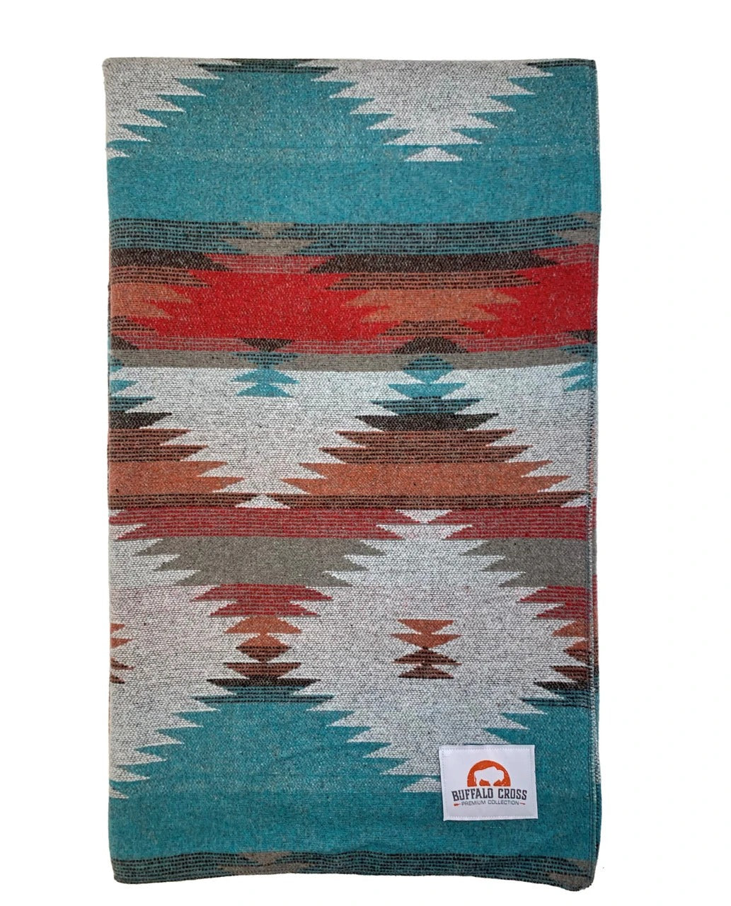 The Grey Diamond Aztec Throw Blanket By Buffalo Cross