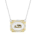 The All For His Glory Buckle Necklace by Montana Silversmiths