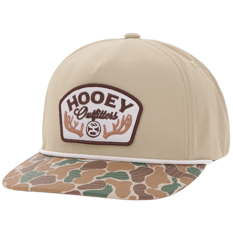 The Outfitters Hat by Hooey in Tan/Camo