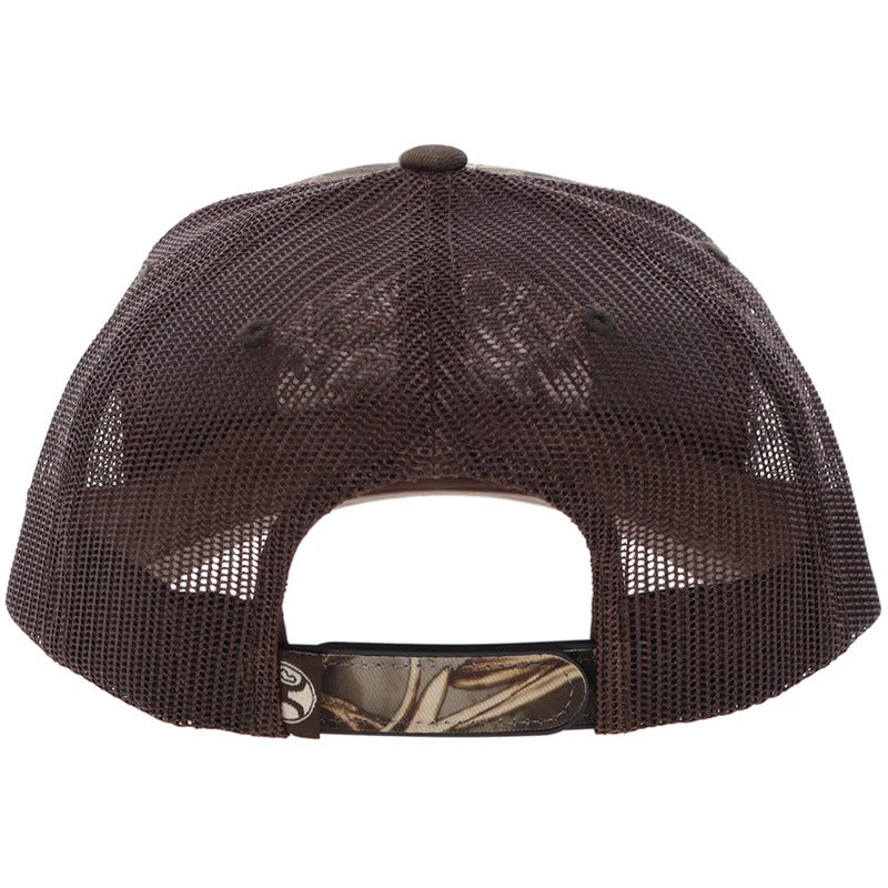 The Duck Hunter Hat by Hooey in Camo/Dk Brown