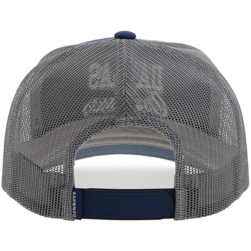 Dallas Cowboys All Timer Hat by Hooey in Navy/Dk Grey