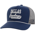 Dallas Cowboys All Timer Hat by Hooey in Navy/Dk Grey