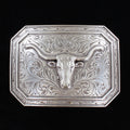 The All Horns Belt Buckle By Ariat