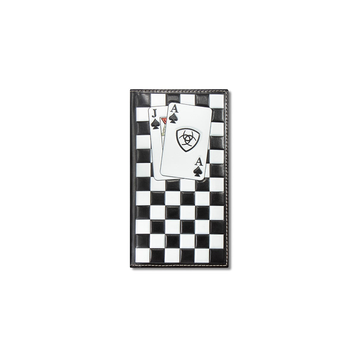 The Checker Board Gambler Rodeo Wallet By Ariat