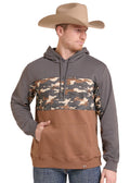 The Block Party Camo Hoodie By Rock & Roll Denim
