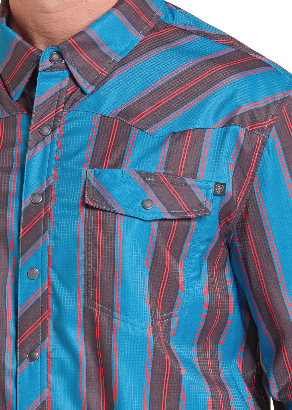 The Texaco South Pearl Snap Tek Shirt by Rock & Roll Denim