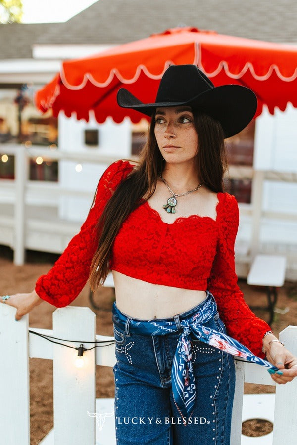 The Horse Shoe Dreams Wild Rag by Lucky & Blessed