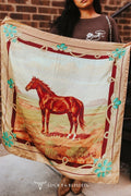 The Pony Painting Wild Rag by Lucky & Blessed