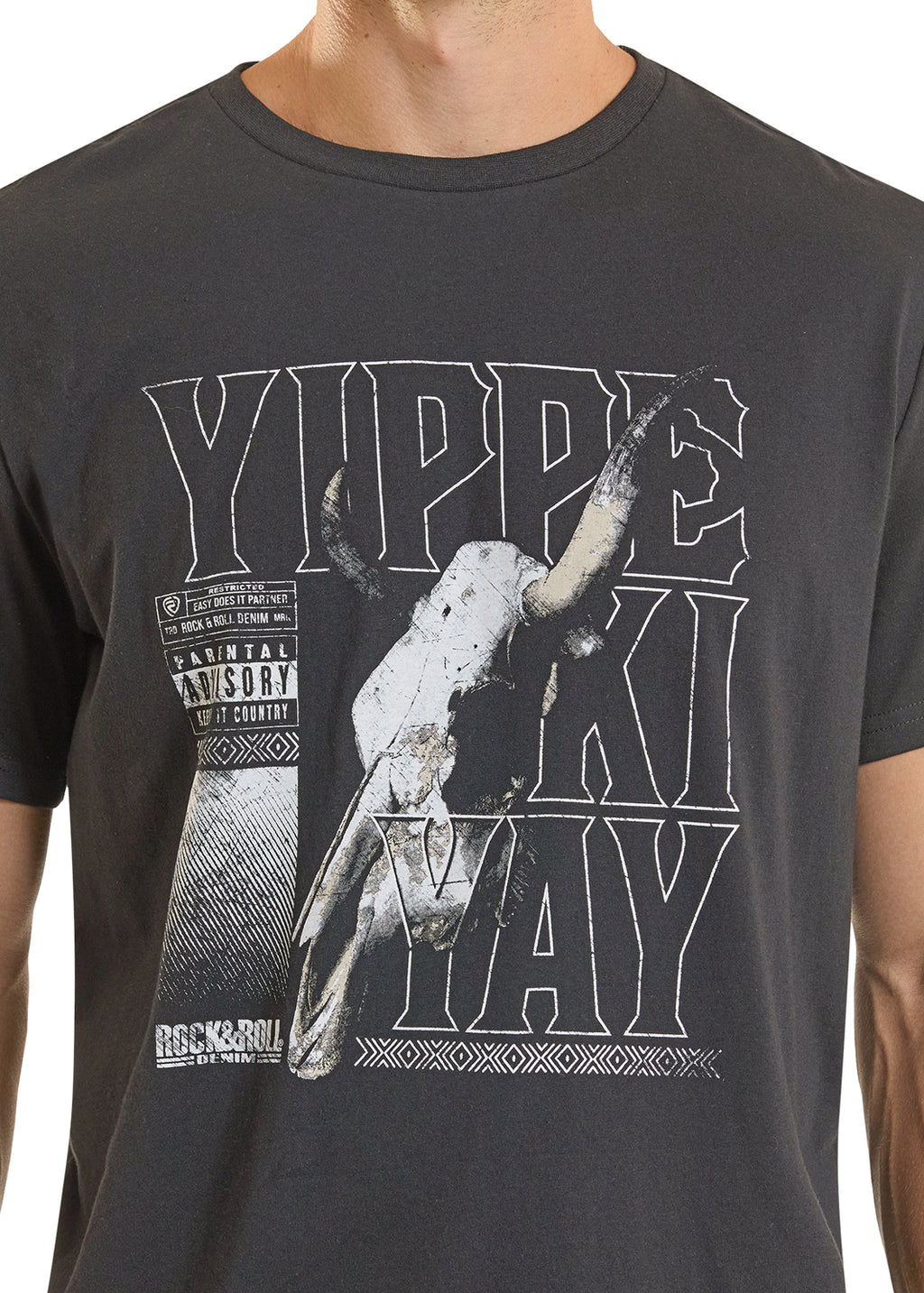Yippe Ki Yay Tee by Rock & Roll Denim