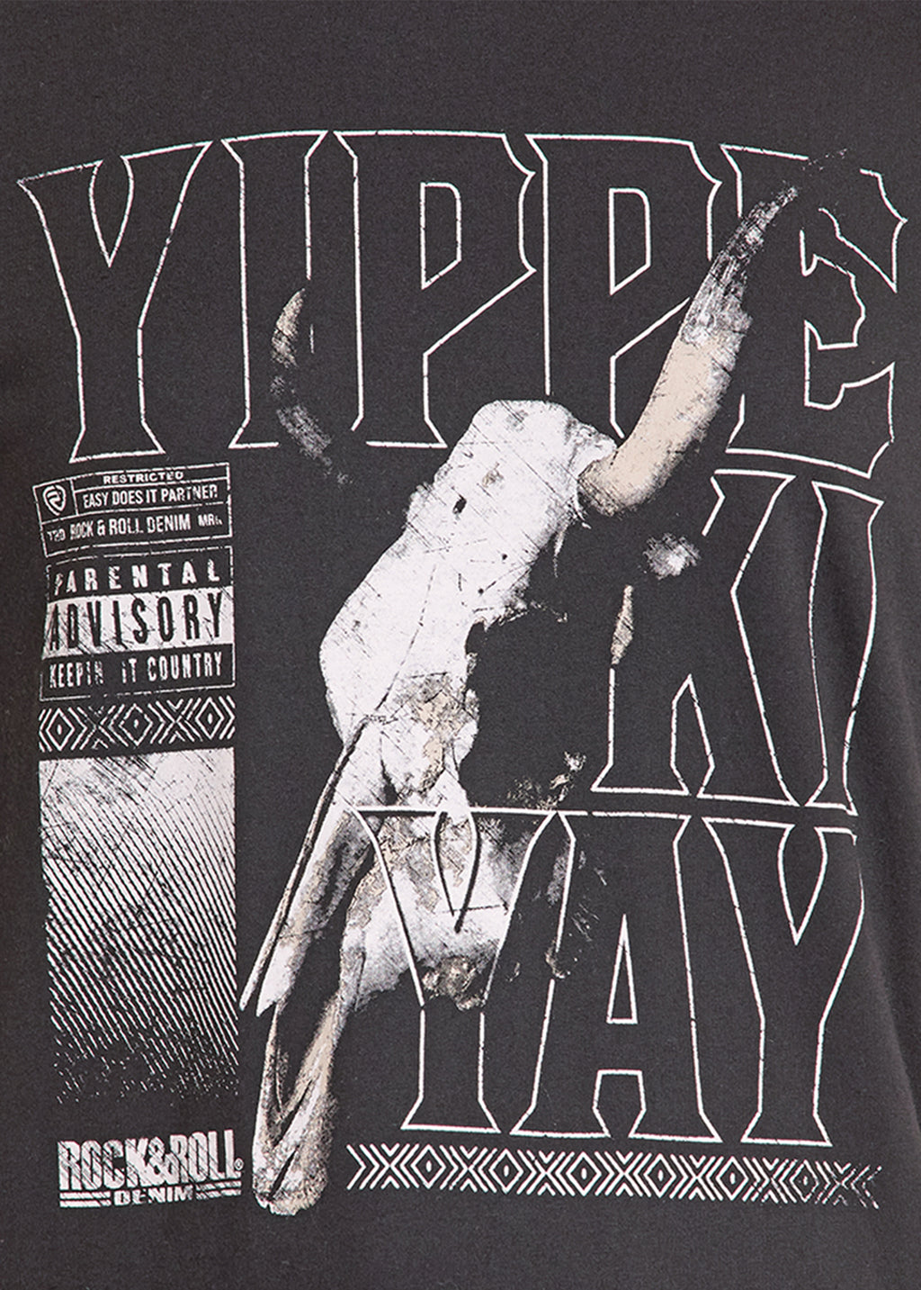 Yippe Ki Yay Tee by Rock & Roll Denim