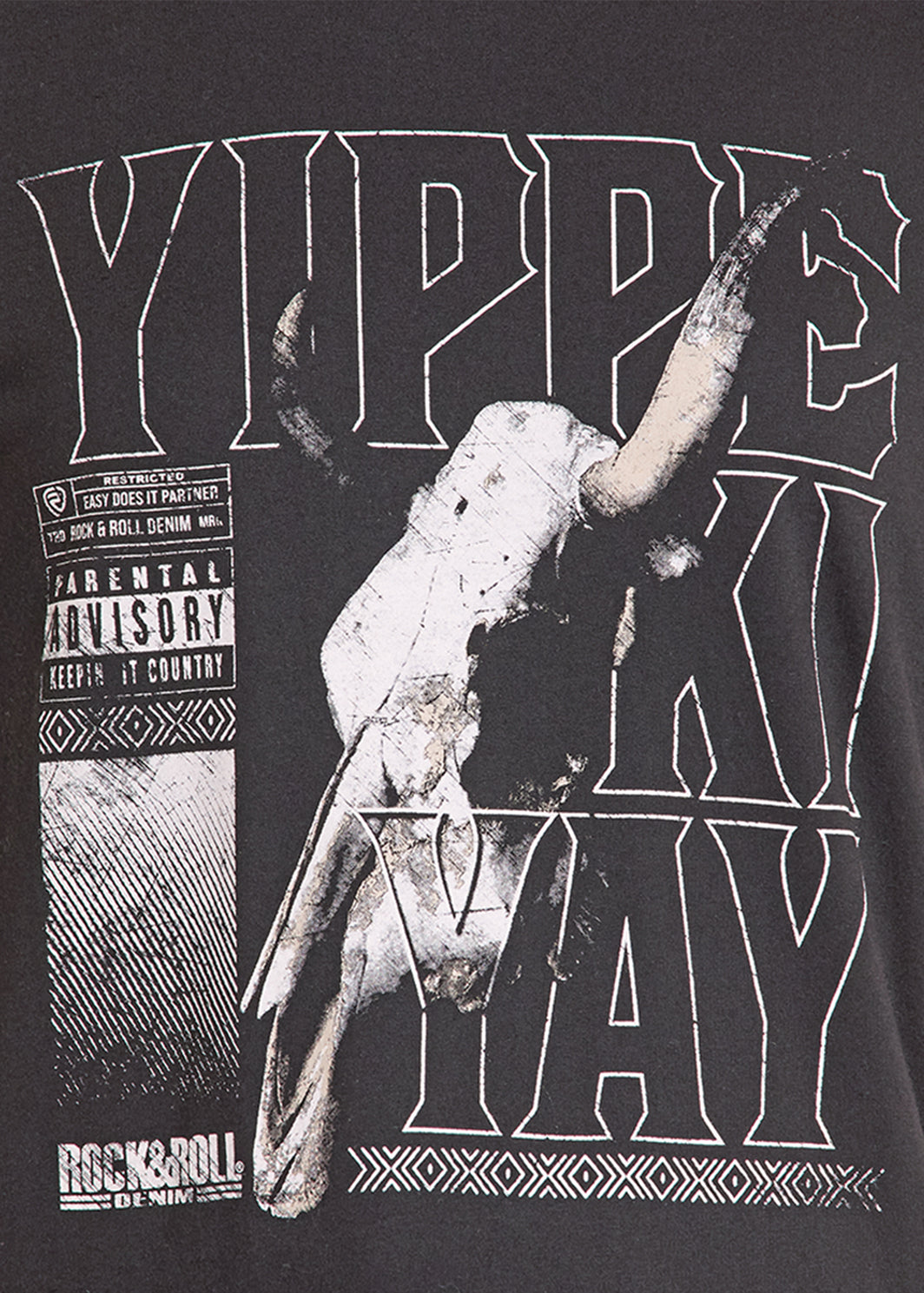 Yippe Ki Yay Tee by Rock & Roll Denim