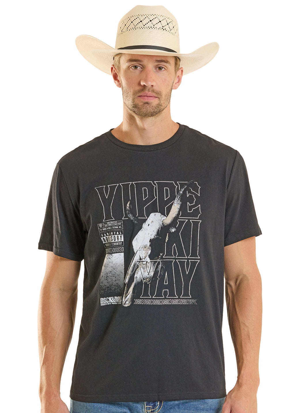 Yippe Ki Yay Tee by Rock & Roll Denim