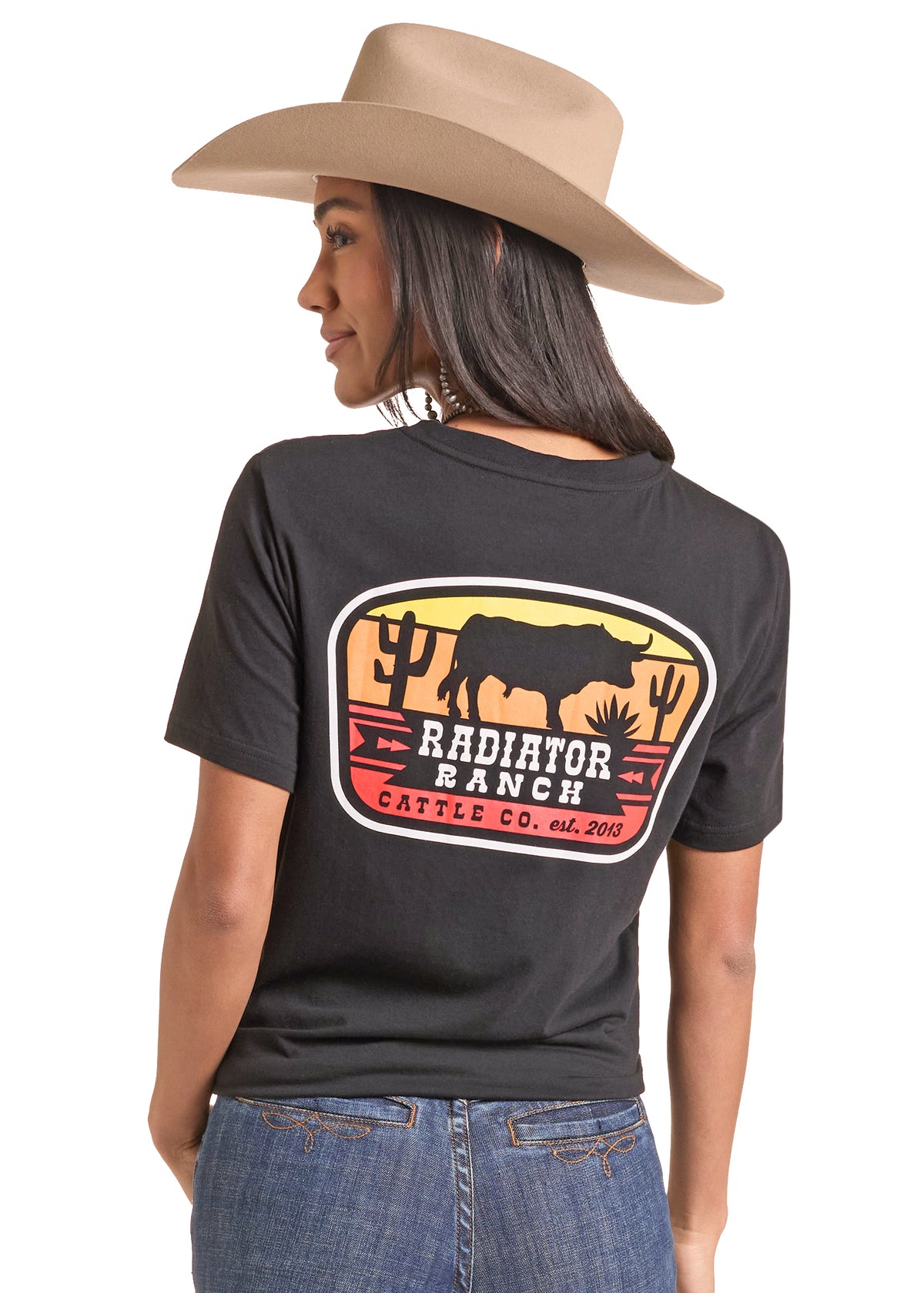 The Radiator Ranch Tee by Dale Brisby x Rock & Roll Denim