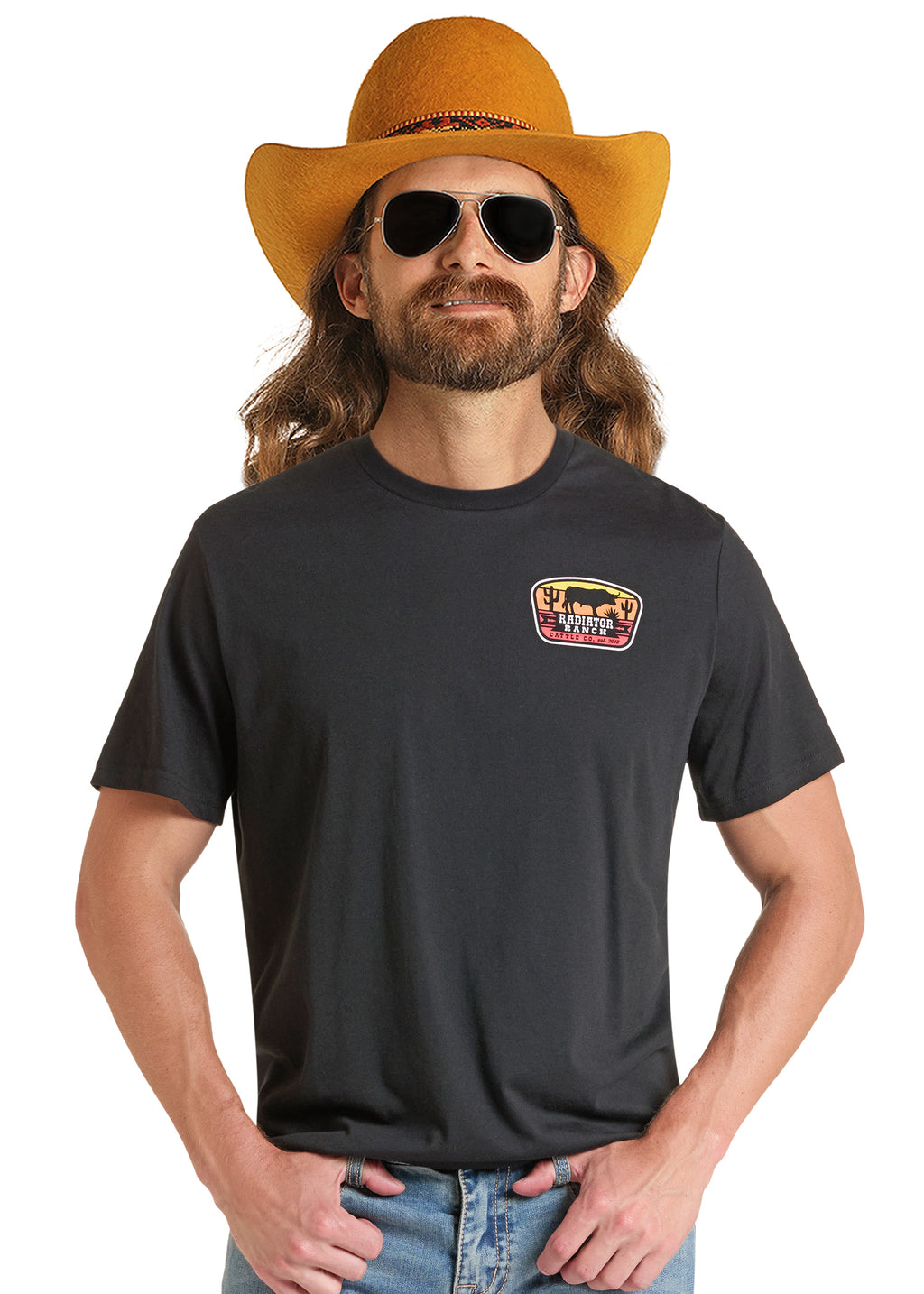 The Radiator Ranch Tee by Dale Brisby x Rock & Roll Denim