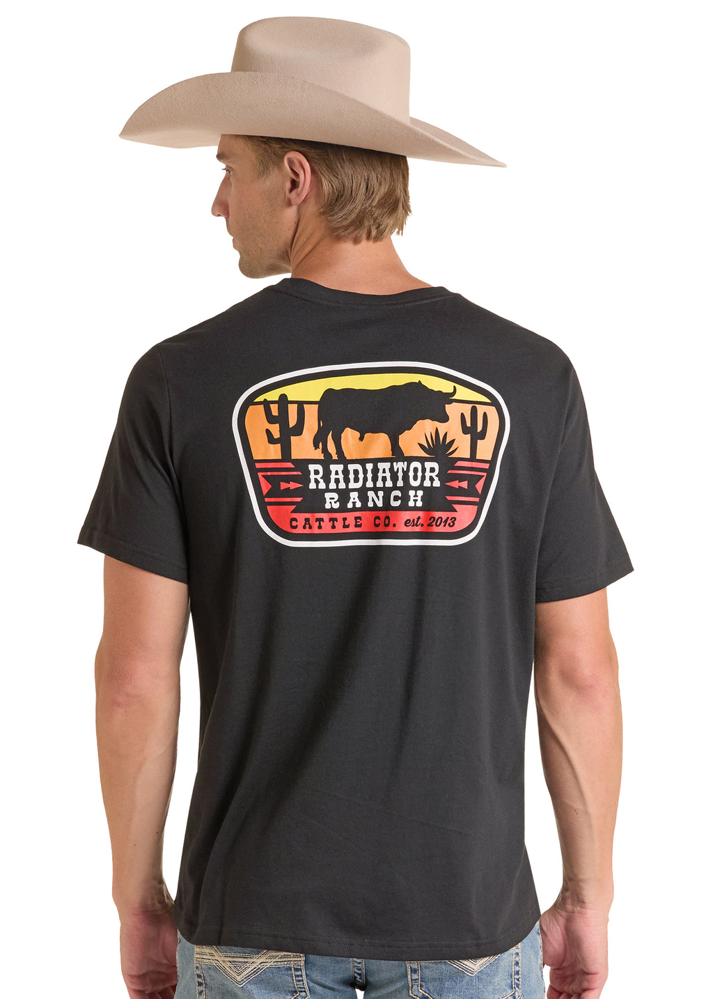 The Radiator Ranch Tee by Dale Brisby x Rock & Roll Denim