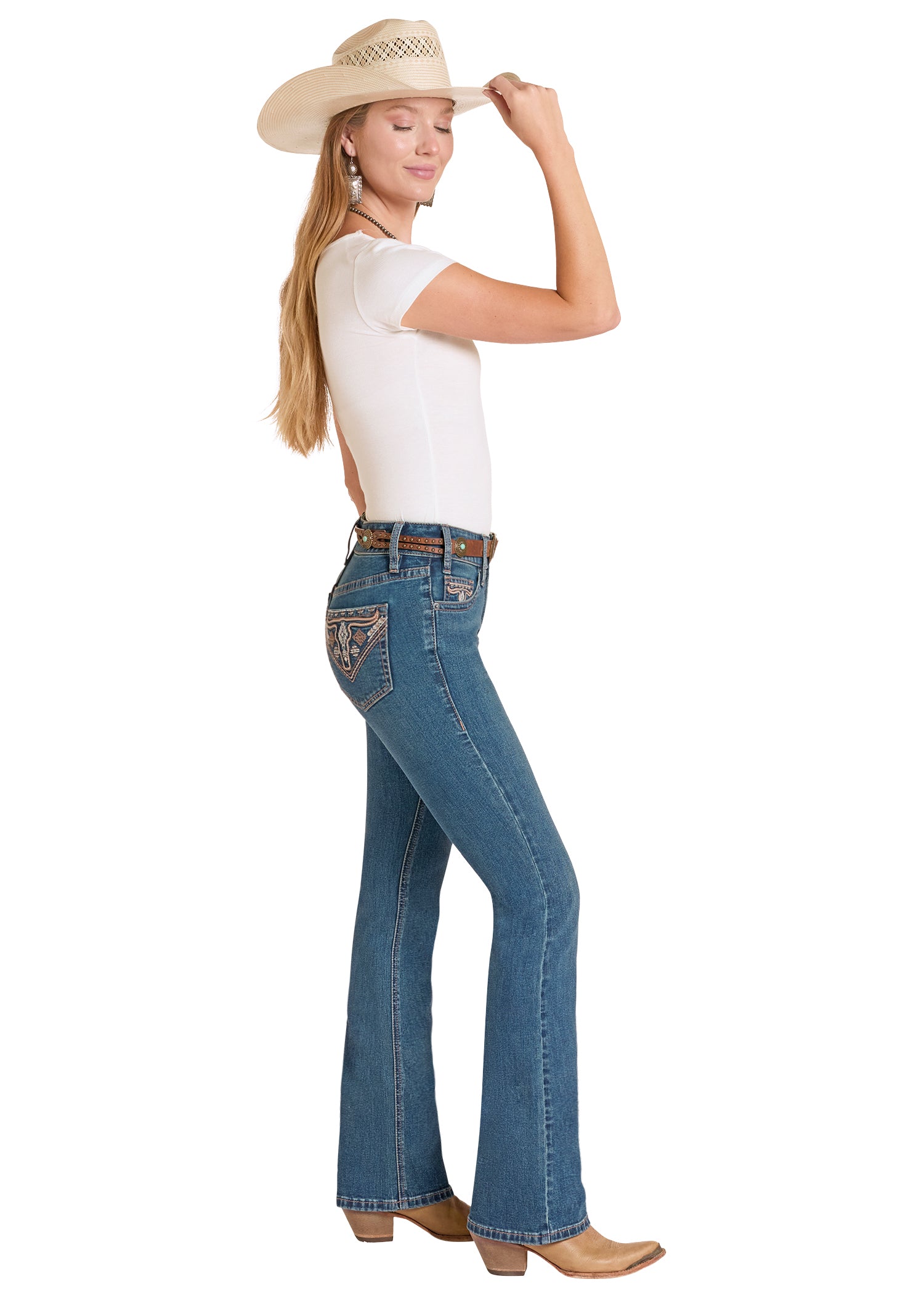 Lucky Steer Jean By Rock Roll Denim