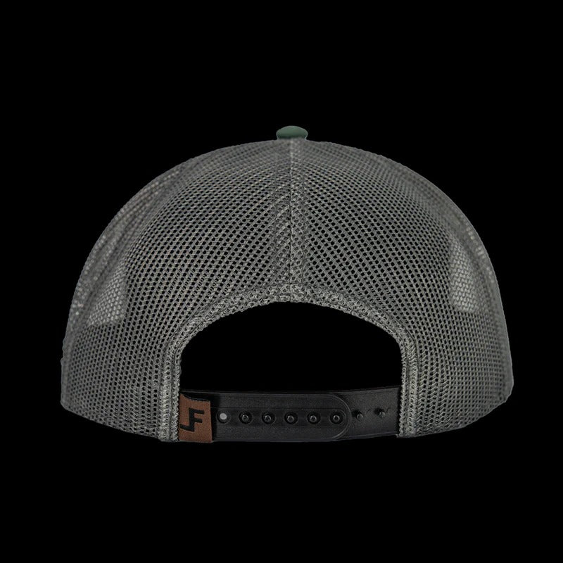 The Branded Hat by Lane Frost in Moss/Charcoal