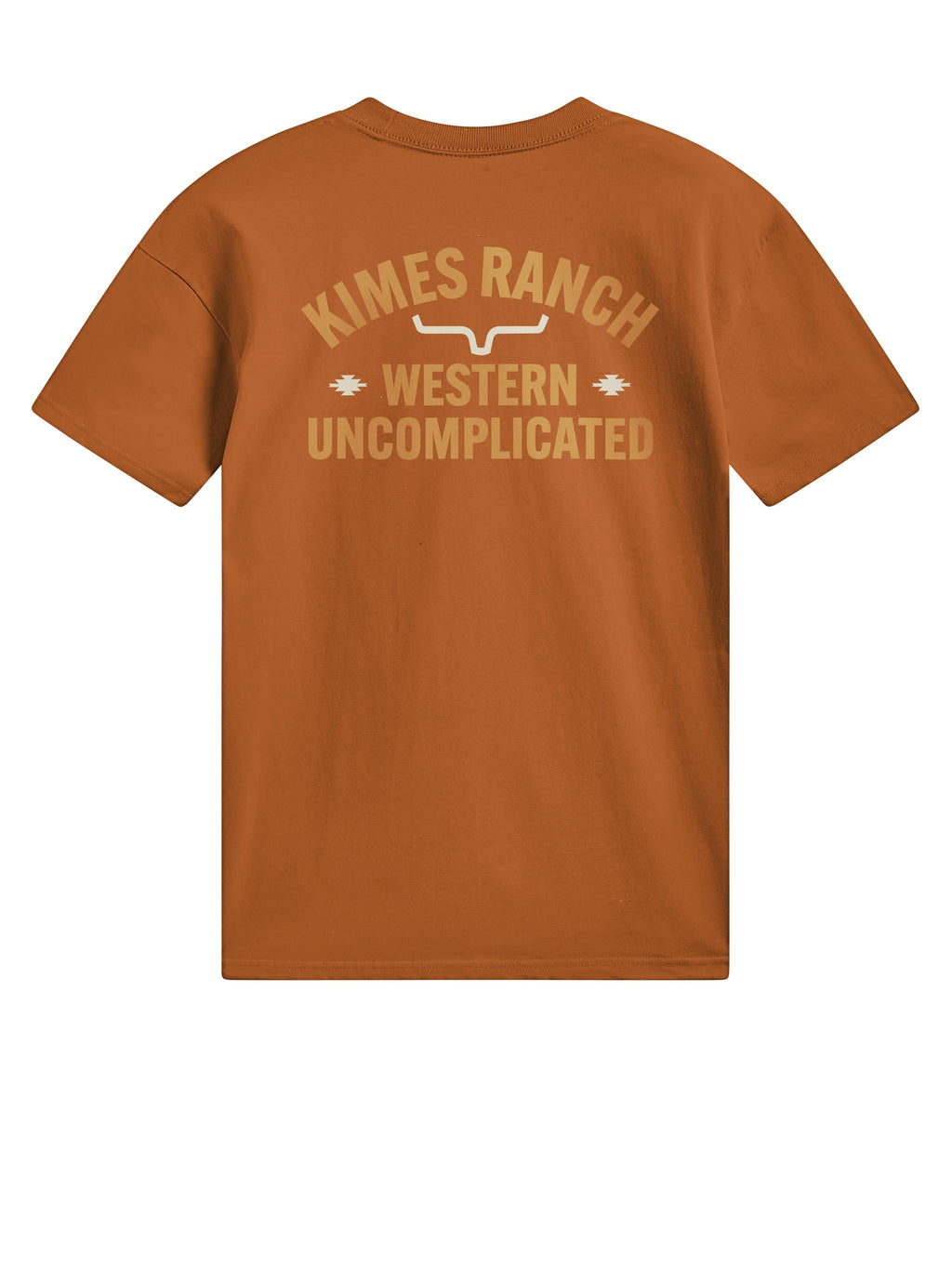 The Cavell Men's T-Shirt in Clay by Kimes Ranch