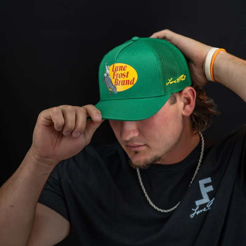The Frost Pro Hat by Lane Frost in Green/Green