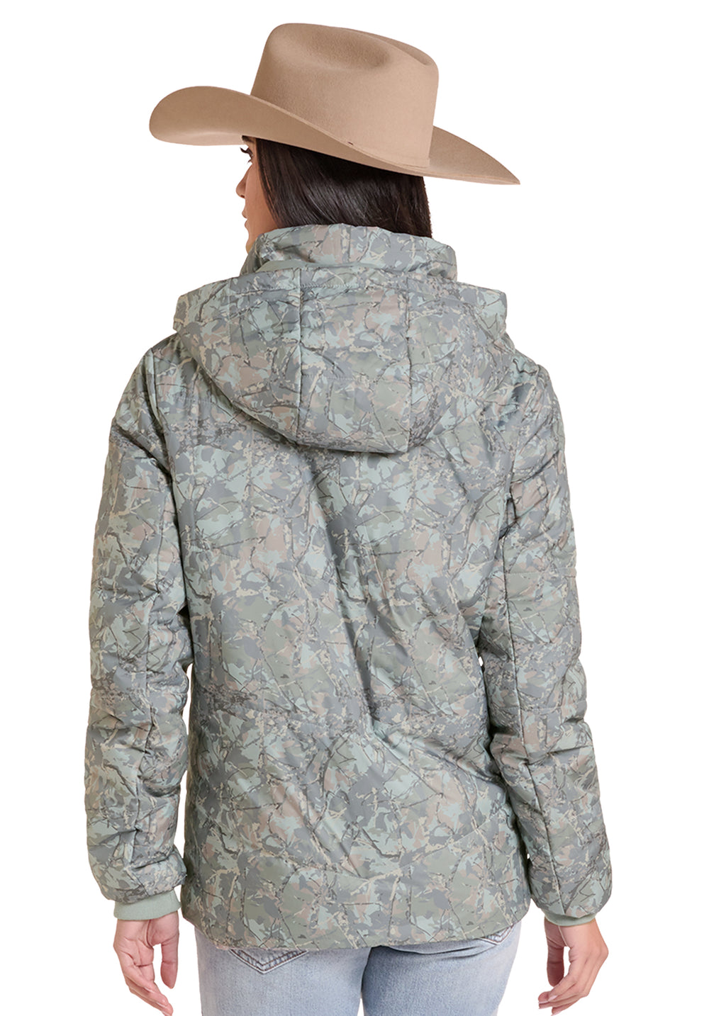 The Perfect Pastel Puffer Jacket by Panhandle Slim in Camo Craze
