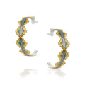 The Painted Sky Hoop Earrings by Montana Silversmiths