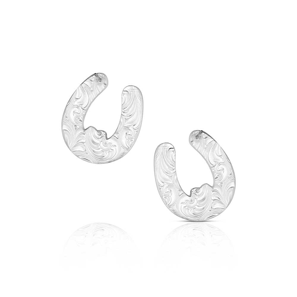 The Outrider Earrings by Montana Silversmiths