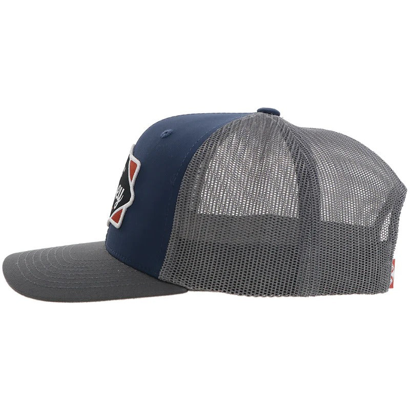 Diamond Danny Hat by Hooey in Navy/Grey