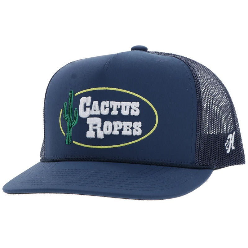 The Cactus Ropes OG Hat by Hooey - Navy/Navy