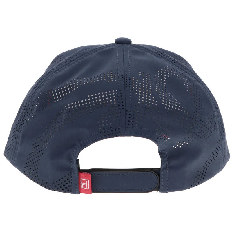 Cowboy Golf Hat by Hooey in Navy/Red