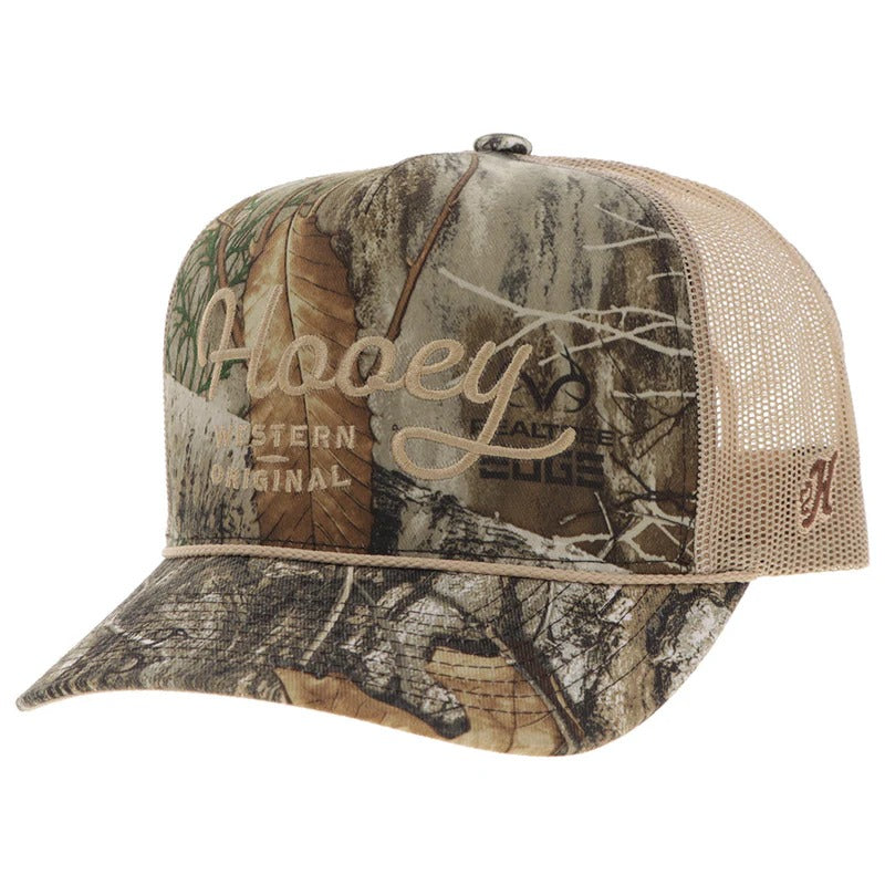 The OG Realtree Edge Hat in by Hooey Camo/Tan