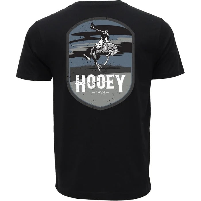 The Cheyenne T-Shirt by Hooey in Reactive Dye Black