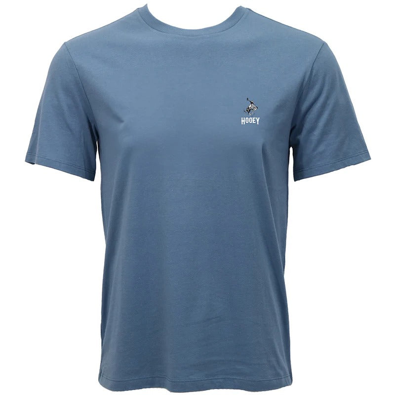 The Cheyenne Pocket T-Shirt by Hooey in Denim Blue