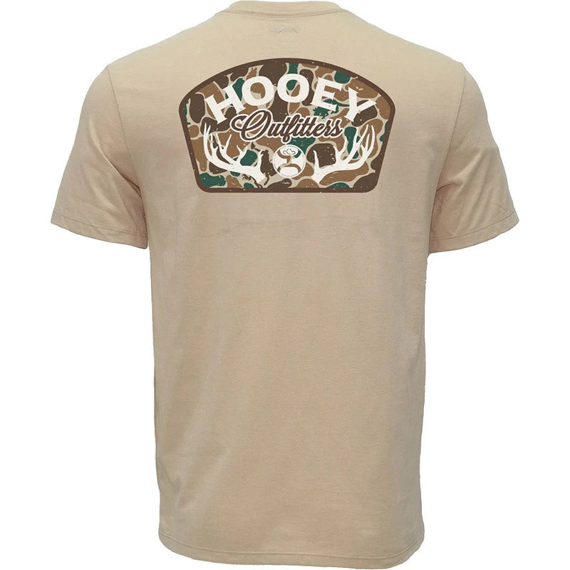The Big Rig Outfitter T-Shirt by Hooey in Desert Dust Tan